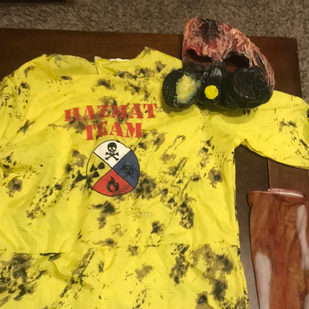 Hazmat Halloween costume size L